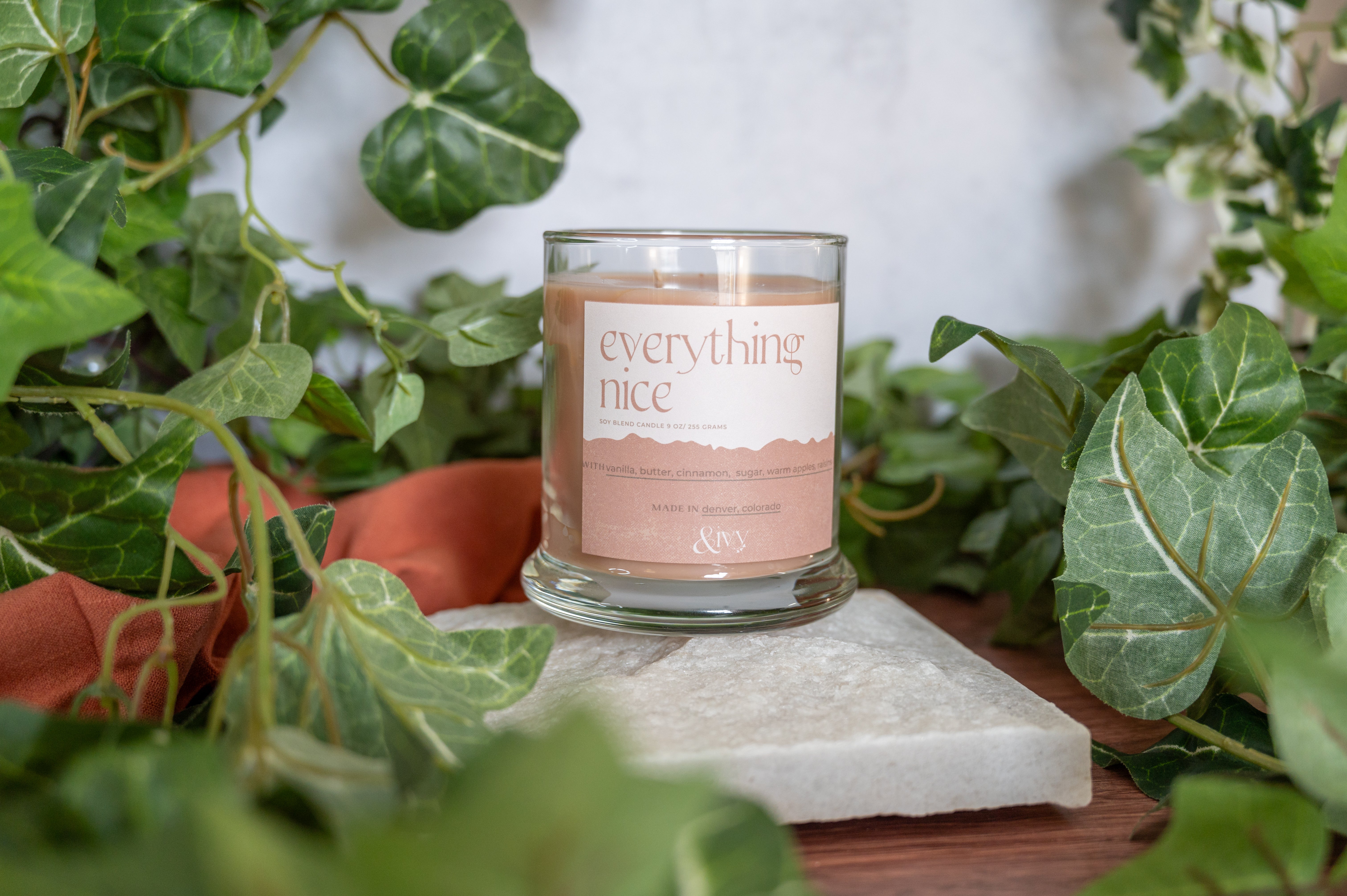 everything nice 9oz candle