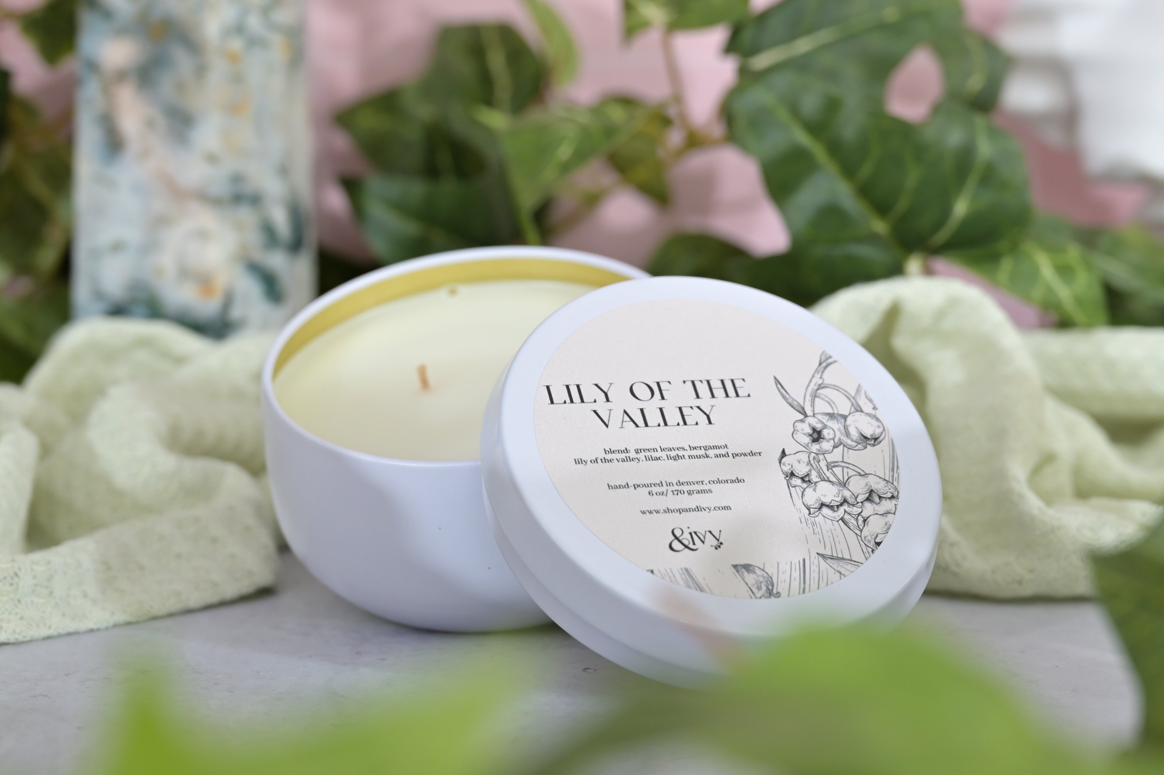 lily of the valley 6oz candle