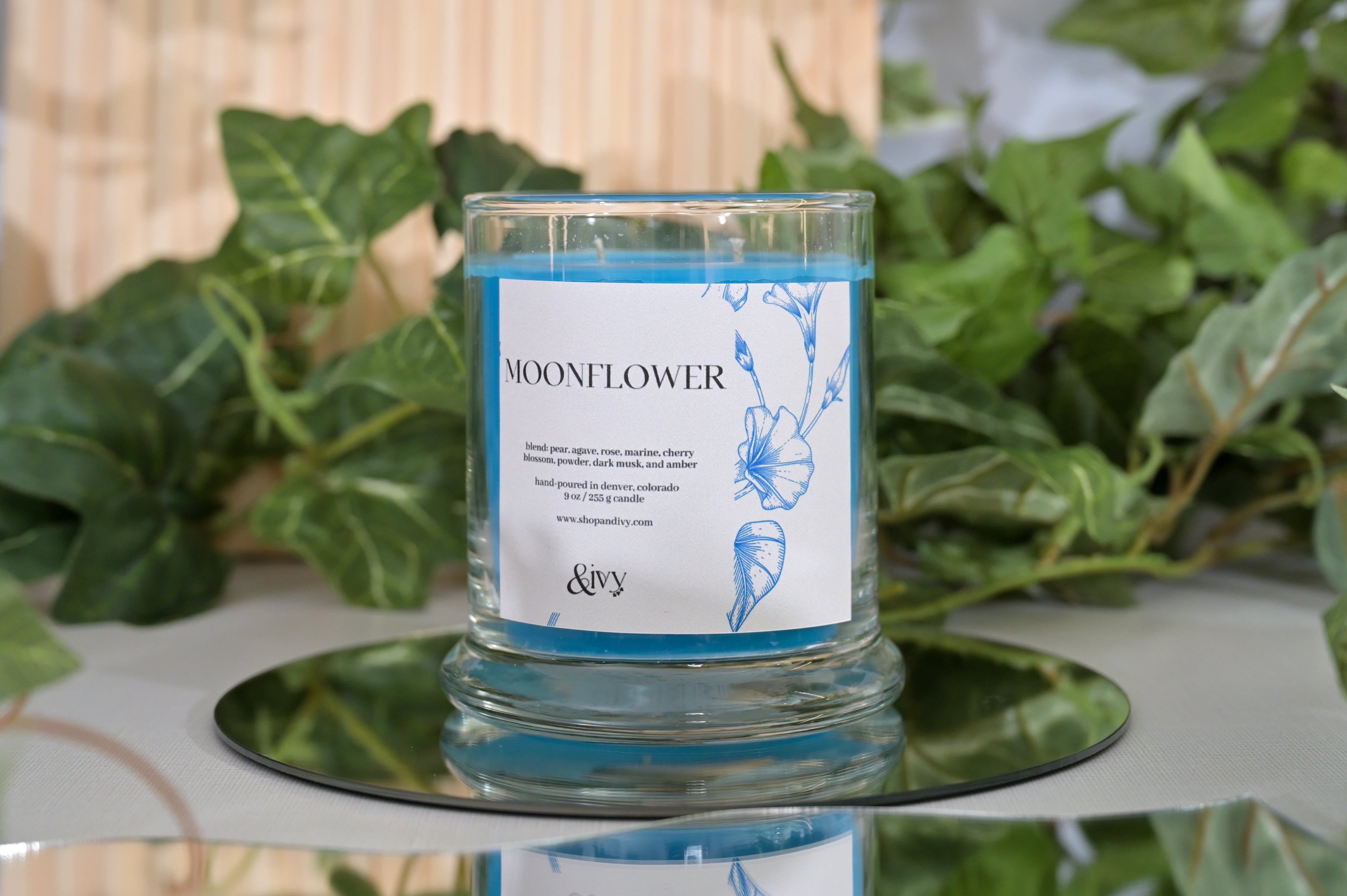 moonflower 9oz candle